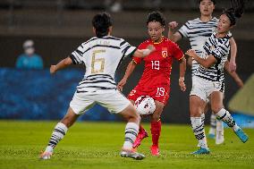 (SP)JAPAN-KASHIMA CITY-FOOTBALL-EAFF E-1 CHAMPIONSHIP-WOMEN-CHINA VS SOUTH KOREA