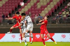 (SP)JAPAN-KASHIMA CITY-FOOTBALL-EAFF E-1 CHAMPIONSHIP-WOMEN-CHINA VS SOUTH KOREA