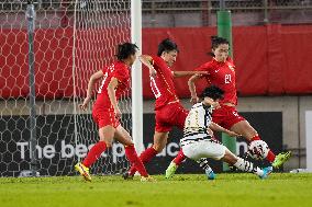 (SP)JAPAN-KASHIMA CITY-FOOTBALL-EAFF E-1 CHAMPIONSHIP-WOMEN-CHINA VS SOUTH KOREA