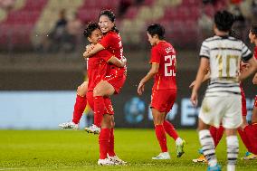 (SP)JAPAN-KASHIMA CITY-FOOTBALL-EAFF E-1 CHAMPIONSHIP-WOMEN-CHINA VS SOUTH KOREA