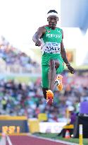 (SP)U.S.-EUGENE-ATHLETICS-WORLD CHAMPIONSHIPS-MEN'S TRIPLE JUMP FINAL