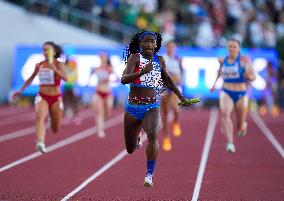 (SP)U.S.-EUGENE-ATHLETICS-WORLD CHAMPIONSHIPS-WOMEN'S 4X100M RELAY FINAL