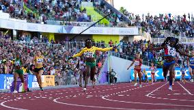 (SP)U.S.-EUGENE-ATHLETICS-WORLD CHAMPIONSHIPS-WOMEN'S 4X100M RELAY FINAL