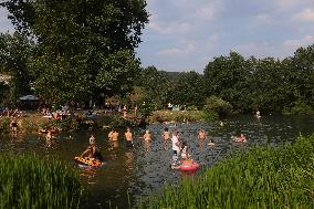 SLOVENIA-LJUBLJANA-SUMMER-HOT WEATHER