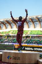 (SP)U.S.-EUGENE-ATHLETICS-WORLD CHAMPIONSHIPS-MEN'S 800M FINAL-AWARDING CEREMONY