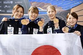 Fencing: Japan wins bronze in women's team sabre at worlds