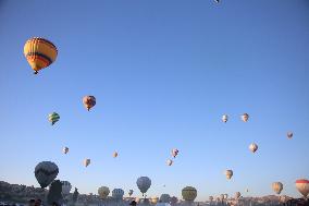 TÜRKIYE-NEVSEHIR-HOT AIR BALLOON FESTIVAL