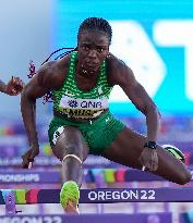 (SP)U.S.-EUGENE-ATHLETICS-WORLD CHAMPIONSHIPS-WOMEN'S 100M HURDLES