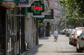 ROMANIA-BUCHAREST-HEATWAVE
