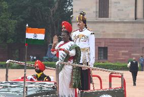 INDIA-NEW DELHI-NEW PRESIDENT