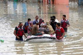 PAKISTAN-KARACHI-FLOODS