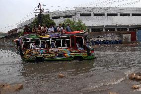 PAKISTAN-KARACHI-FLOODS