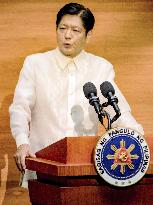 Philippine President Marcos Jr. addresses Congress