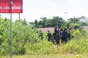 LAOS-VIENTIANE-PHONHONG-CHINA-PEACE TRAIN-2022-JOINT EXERCISES