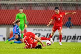 (SP)JAPAN-KASHIMA CITY-FOOTBALL-EAFF E-1 CHAMPIONSHIP-WOMEN-CHINA VS JAPAN