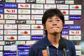 (SP)JAPAN-KASHIMA CITY-FOOTBALL-EAFF E-1 CHAMPIONSHIP-WOMEN-CHINA VS JAPAN