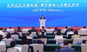CHINA-BEIJING-2022 BEIJING FORUM ON HUMAN RIGHTS (CN)