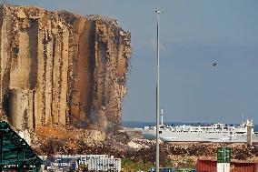 LEBANON-BEIRUT PORT-SILOS-COLLAPSE RISK