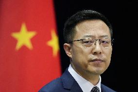 Chinese Foreign Ministry spokesman Zhao