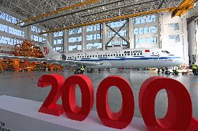 CHINA-TIANJIN-DFTP-2,000TH AIRCRAFT (CN)