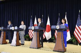 U.S.-Japan "2-plus-2" talks
