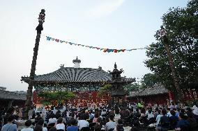 CHINA-BEIJING-MIAOYING TEMPLE-DRAMA (CN)