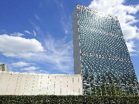 U.N. headquarters ahead of NPT review conference