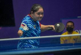 (SP)INDONESIA-CENTRAL JAVA-2022 ASEAN PARA GAMES-TABLE TENNIS