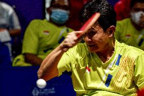 (SP)INDONESIA-SURAKARTA- ASEAN PARA GAMES 2022-TABLE TENNIS