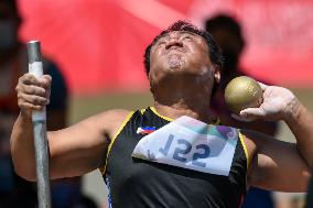 (SP)INDONESIA-SURAKARTA-2022 ASEAN PARA GAMES-MEN'S SHOT PUT