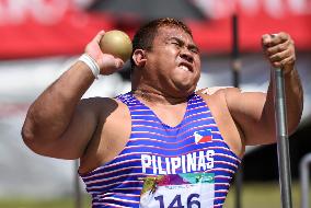 (SP)INDONESIA-SURAKARTA-2022 ASEAN PARA GAMES-MEN'S SHOT PUT