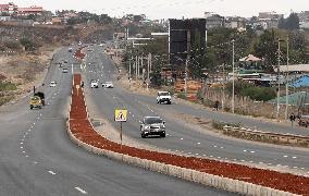 KENYA-NAIROBI-CHINESE-BUILT ROAD-EASTERN BYPASS
