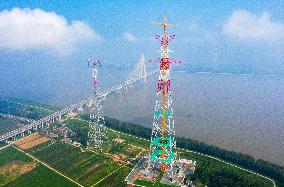 #CHINA-ANHUI-BAIHETAN-ZHEJIANG POWER TRANSMISSION PROJECT-TRANSMISSION TOWER (CN)