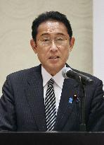 Japan PM Kishida in New York