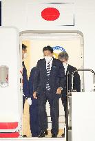 Japan PM Kishida returns from N.Y.