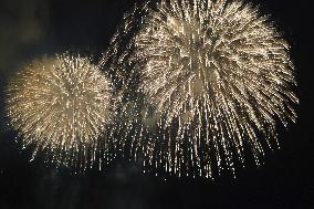 Fireworks festival in Niigata