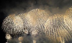 Fireworks festival in Niigata