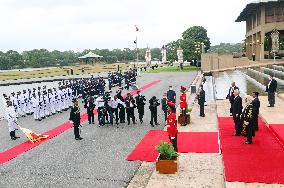 SRI LANKA-PARLIAMENT-SESSION-PRESIDENT