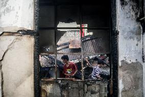 PHILIPPINES-MANILA-RESIDENTIAL FIRE