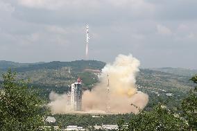 (EyesonSci) CHINA-SHANXI-SATELLITES-LAUNCH (CN)