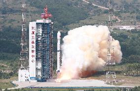 (EyesonSci) CHINA-SHANXI-SATELLITES-LAUNCH (CN)