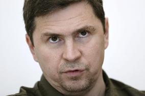 Mykhailo Podolyak, adviser to Ukrainian Pres. Zelenskyy