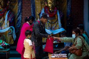 NEPAL-KATHMANDU-PANCHA DAN FESTIVAL