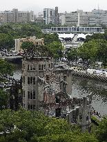 77th A-bomb anniversary in Hiroshima