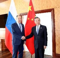 CAMBODIA-PHNOM PENH-WANG YI-RUSSIAN FM-MEETING