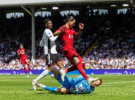 (SP)BRITAIN-LONDON-FOOTBALL-PREMIER LEAGUE-FULHAM VS LIVERPOOL