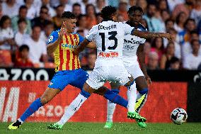 (SP)SPAIN-VALENCIA-FOOTBALL-ORANGE TROPHY-VALENCIA CF VS ATALANTA