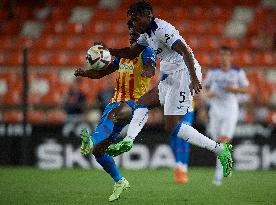 (SP)SPAIN-VALENCIA-FOOTBALL-ORANGE TROPHY-VALENCIA CF VS ATALANTA