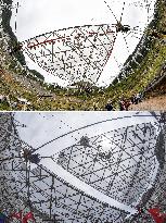 (EyesonSci) CHINA-GUIZHOU-ASTRONOMY-FAST-TELESCOPE (CN)