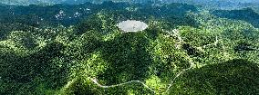 (EyesonSci) CHINA-GUIZHOU-ASTRONOMY-FAST-TELESCOPE (CN)